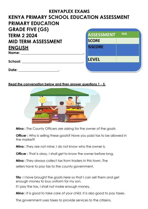 Preview page Grade-5-English-Mid-Term-2-Exam-2024_2677_0.jpg