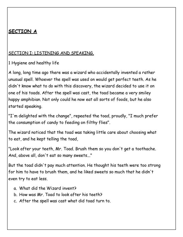 Preview page Grade-5-English-Term-3-Opener-Exam-2025_4512_1.jpg