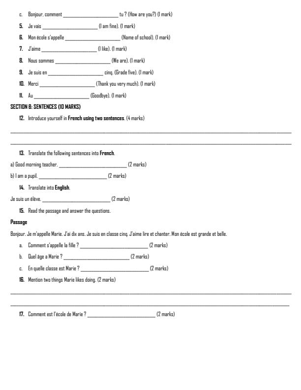 Preview page Grade-5-French-Term-2-Opener-Exam-2026_5566_1.jpg