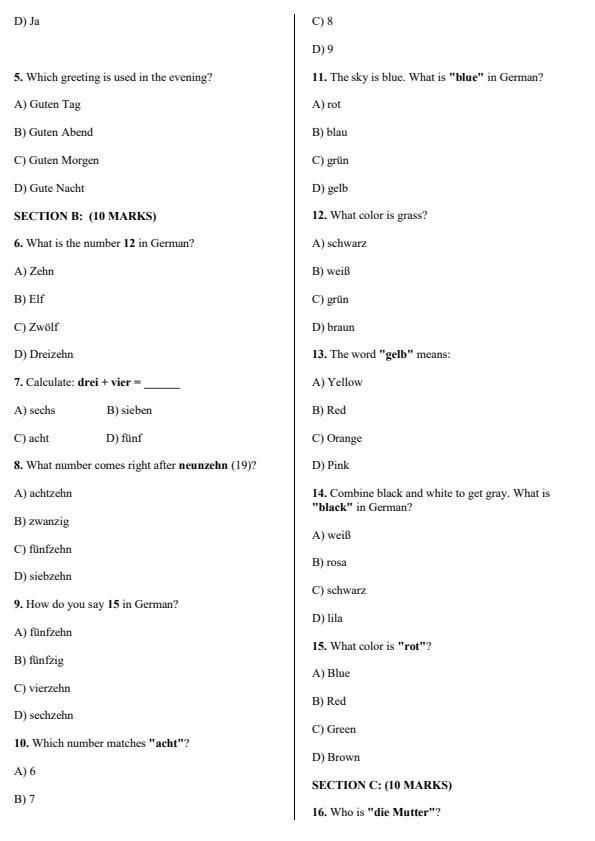 Preview page Grade-5-German-Activity-End-Term-3-Exam-2026_6834_1.jpg