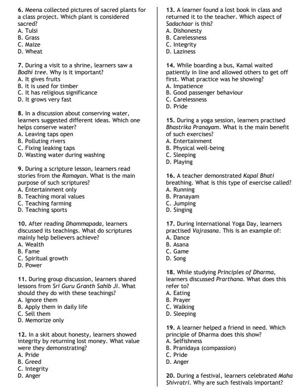 Preview page Grade-5-Hindu-Religious-Education-July-Assessment-Examination-2026_6265_1.jpg