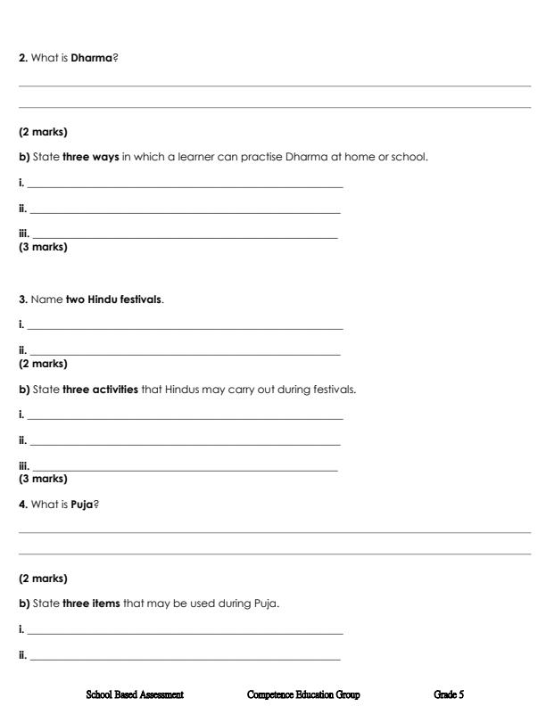 Preview page Grade-5-Hindu-Religious-Education-September-Assessment-Examination-2026_6738_1.jpg