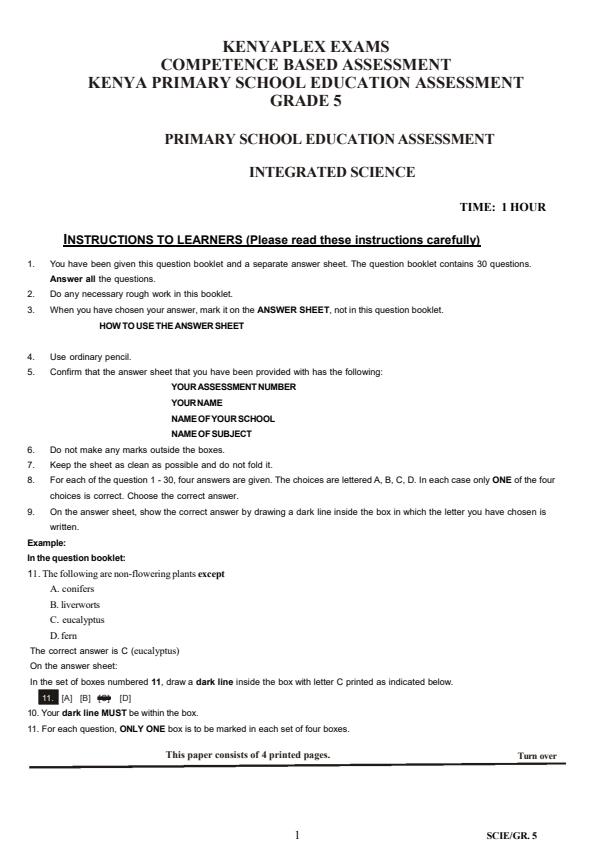 Preview page Grade-5-Integrated-Science-Mid-Term-3-Exam-2025_4712_0.jpg