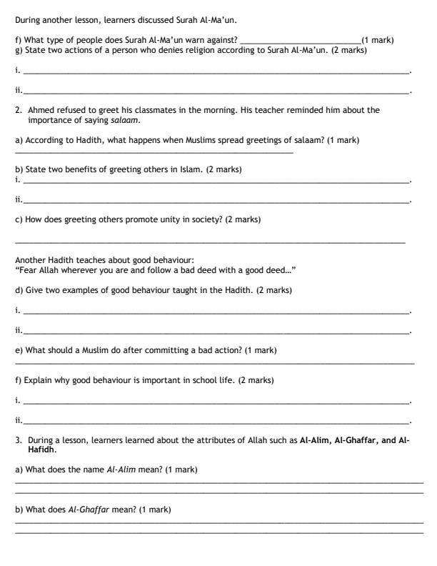 Preview page Grade-5-Islamic-Religious-Education-Mid-Term-2-Exam-2026_5839_1.jpg