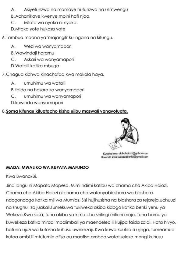 Preview page Grade-5-Kiswahili-End-of-Term-2-Examination-2024_2834_2.jpg