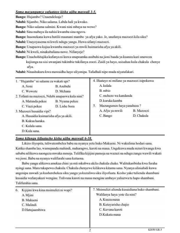 Preview page Grade-5-Kiswahili-End-of-Term-3-Exam-2025_4828_1.jpg