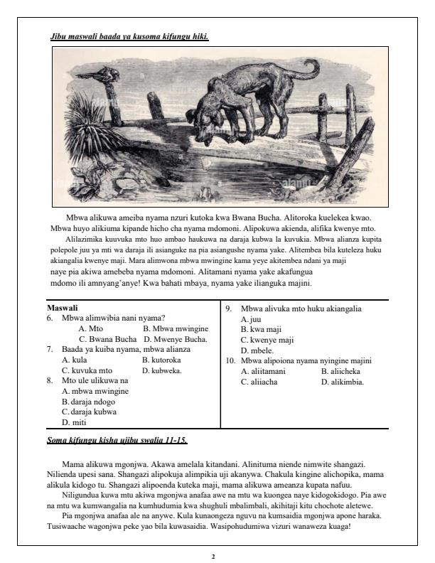 Preview page Grade-5-Kiswahili-Mid-Term-1-Exam-2025_3653_1.jpg