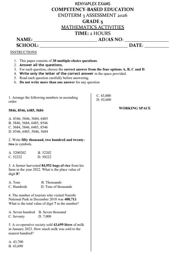 Preview page Grade-5-Mathematics-End-Term-3-Set-2-Exam-2026_7103_0.jpg