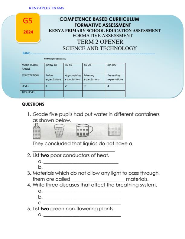 Preview page Grade-5-Science-and-Technology-Term-2-Opener-Exam-2024_2443_0.jpg