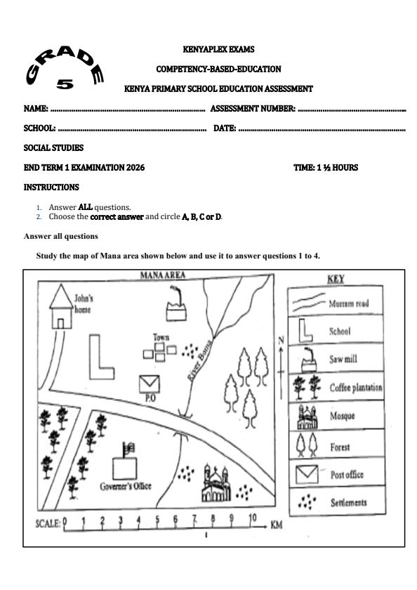 Preview page Grade-5-Social-Studies-End-Term-1-Exam-2026_5258_0.jpg