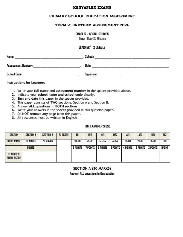 Preview page Grade-5-Social-Studies-End-Term-2-Exam-2026_6062_0.jpg