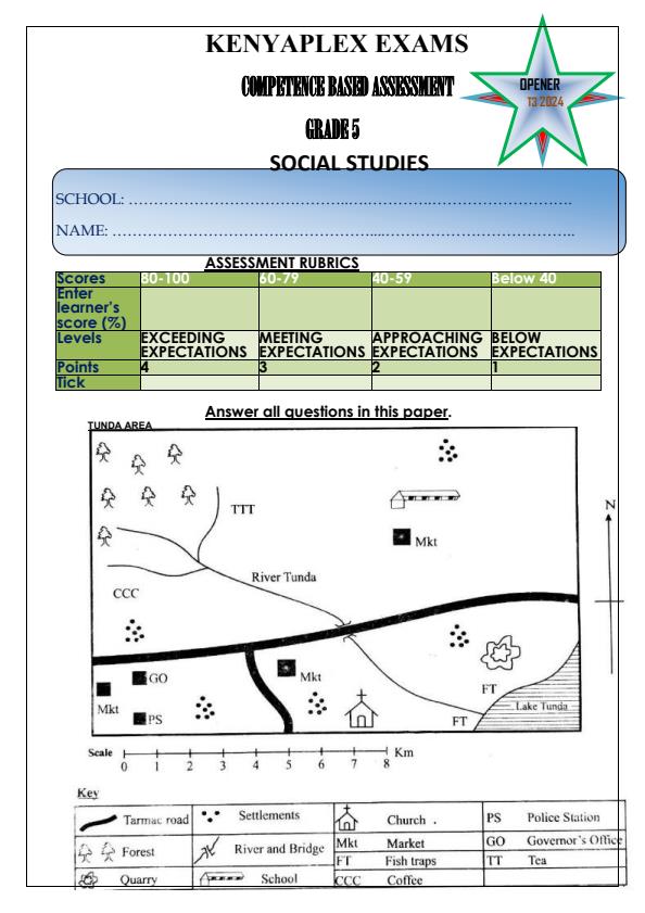 Preview page Grade-5-Social-Studies-Term-3-Opener-Exam-2024_3050_0.jpg