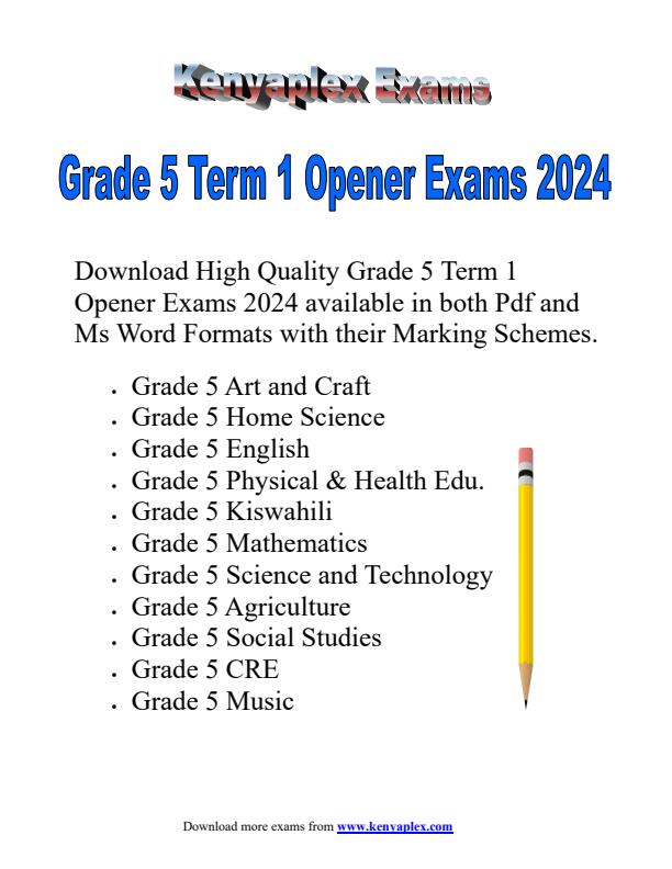 Preview page Grade-5-Term-1-Opener-Exams-2024_2028_0.jpg