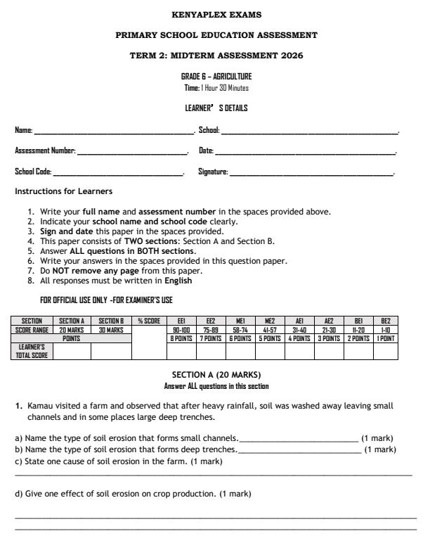 Preview page Grade-6-Agriculture-Mid-Term-2-Exam-2026_5846_0.jpg