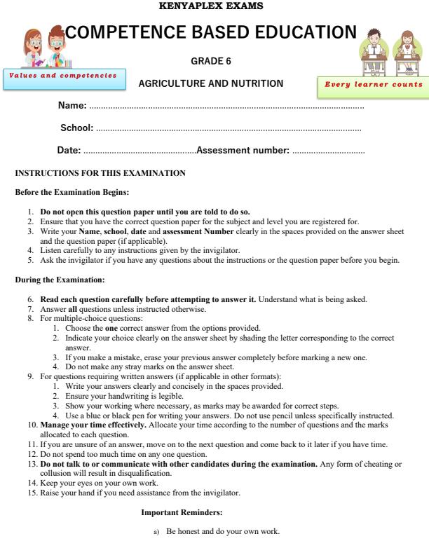 Preview page Grade-6-Agriculture-and-Nutrition-End-of-Term-2-Exam-2025_4371_0.jpg
