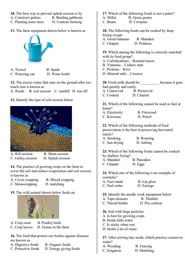 Preview page Grade-6-Agriculture-and-Nutrition-Mid-Term-1-Exam-2026_5087_1.jpg