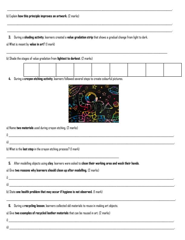 Preview page Grade-6-Creative-Arts-Activities-Term-2-Opener-Exam-2026_5578_1.jpg
