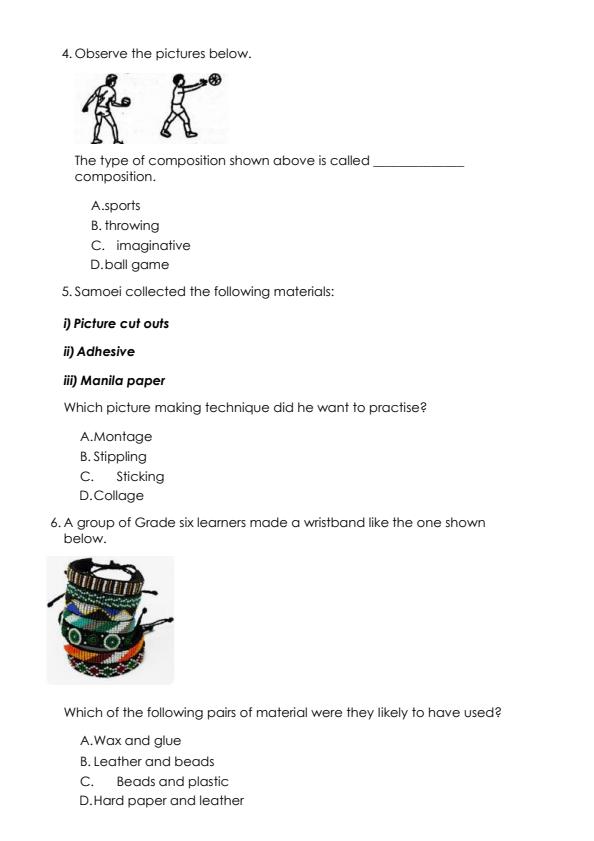Preview page Grade-6-Creative-Arts-Mid-Term-2-Exam-2024_2685_1.jpg