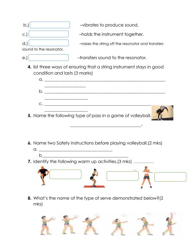 Preview page Grade-6-Creative-Arts-Structured-Assessment-End-Term-1-2024_2346_1.jpg