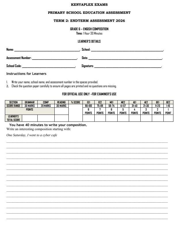 Preview page Grade-6-English--Composition-End-Term-2-Exam-2026_6066_0.jpg