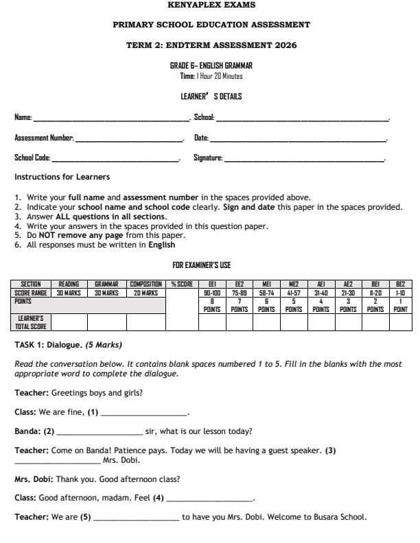 Preview page Grade-6-English--Grammar-End-Term-2-Exam-2026_6067_0.jpg
