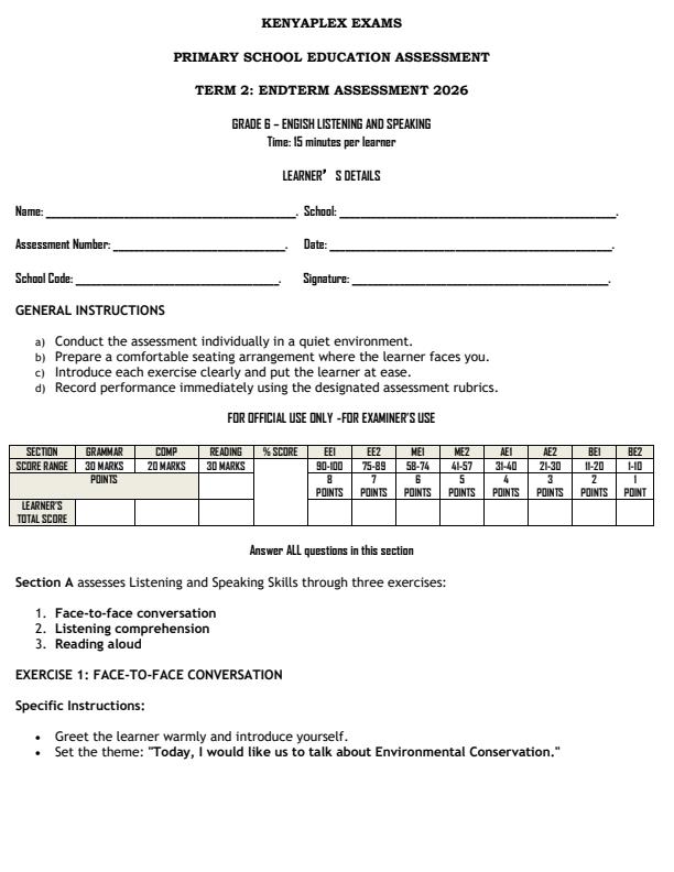 Preview page Grade-6-English--Listening-and-Speaking-End-Term-2-Exam-2026_6068_0.jpg
