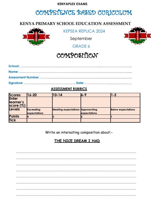 Preview page Grade-6-English-Composition-Mid-Term-3-Exam-2024_3166_0.jpg