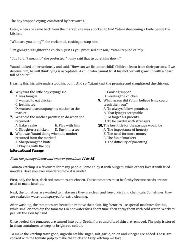 Preview page Grade-6-English-End-Term-1-Exam-2026_5356_1.jpg