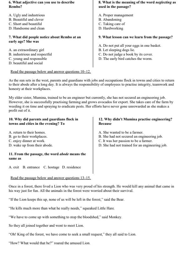 Preview page Grade-6-English-End-Term-3-Set-2-Exam-2026_7112_1.jpg