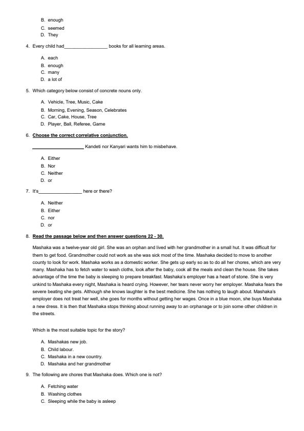 Preview page Grade-6-English-End-of-May-Assessment-Test-2024_2593_1.jpg