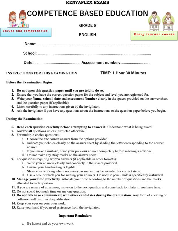 Preview page Grade-6-English-End-of-Term-2-Exam-2025_4374_0.jpg