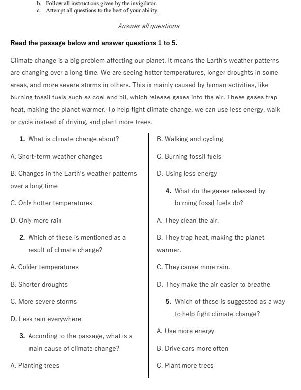 Preview page Grade-6-English-End-of-Term-2-Exam-2025_4374_1.jpg