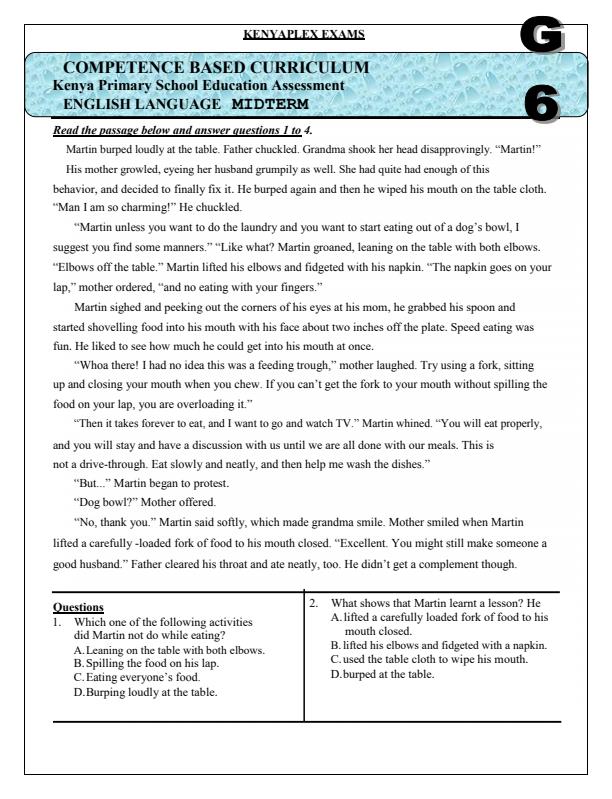 Preview page Grade-6-English-Mid-Term-1-Exam-2025_3656_0.jpg