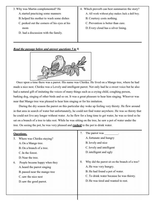 Preview page Grade-6-English-Mid-Term-1-Exam-2025_3656_1.jpg