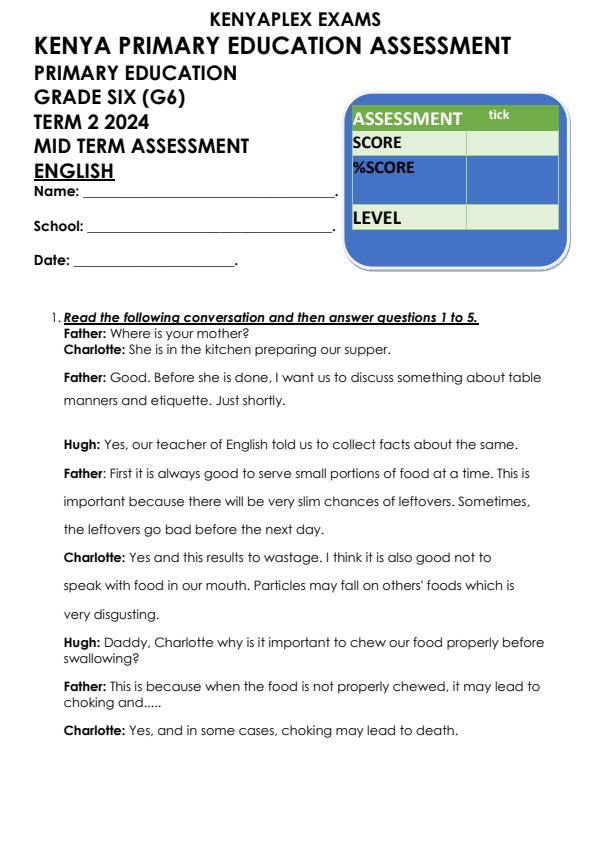 Preview page Grade-6-English-Mid-Term-2-Exam-2024_2686_0.jpg