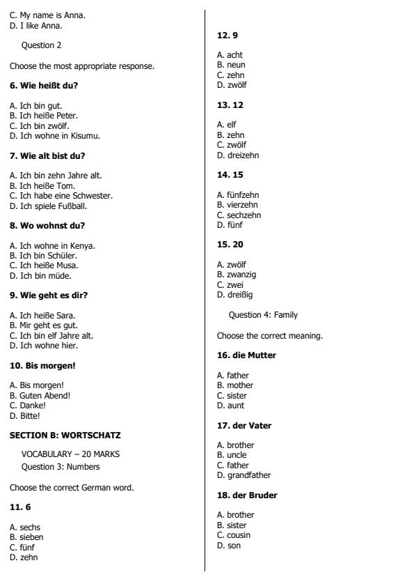 Preview page Grade-6-German-Activity-End-Term-3-Exam-2026_6875_1.jpg