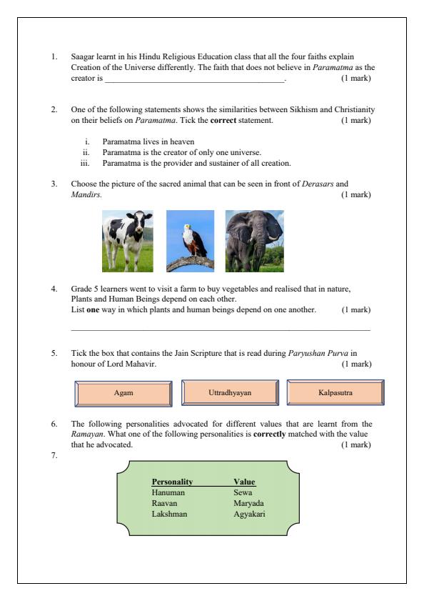 Preview page Grade-6-HRE-Mid-Term-2-Exam-2025_4216_1.jpg