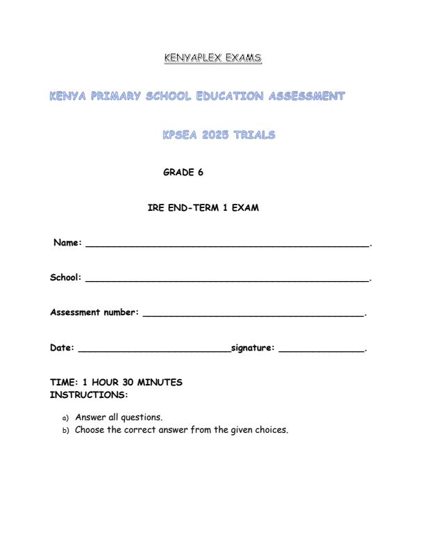 Preview page Grade-6-IRE-End-of-Term-1-Examination-2025_3796_0.jpg