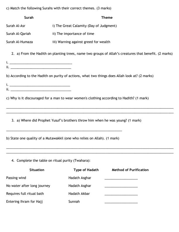 Preview page Grade-6-Islamic-Religious-Education-End-Term-2-Exam-2026_6072_1.jpg