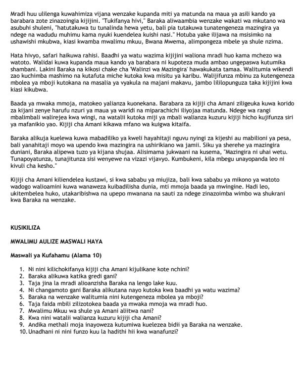 Preview page Grade-6-Kiswahili--Kusikiliza-na-Kuzugumza-Mid-Term-2-Exam-2026_5857_1.jpg