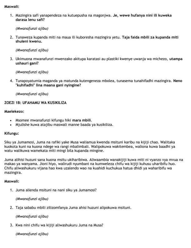 Preview page Grade-6-Kiswahili--Kusikiliza-na-Kuzungumza-End-Term-2-Exam-2026_6074_1.jpg