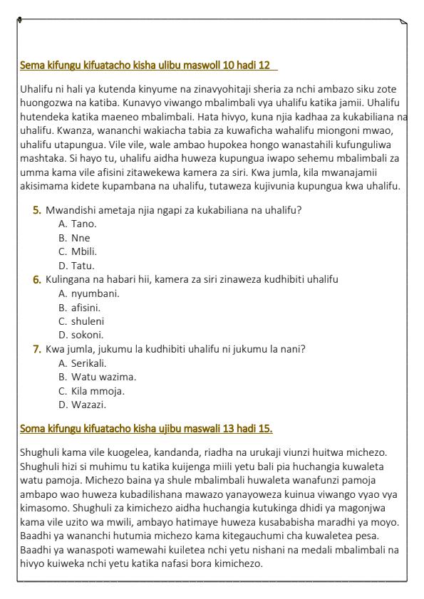 Preview page Grade-6-Kiswahili-End-of-Term-1-Exam-2024_2308_2.jpg