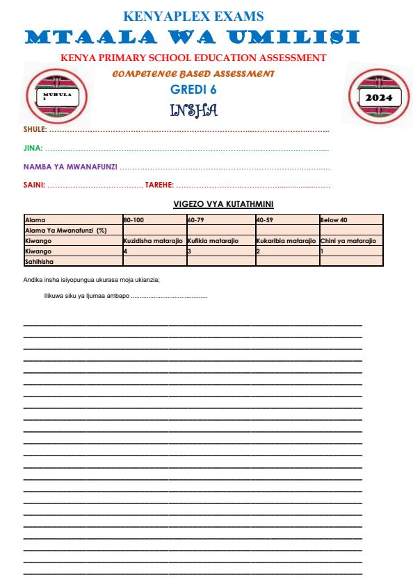 Preview page Grade-6-Kiswahili-Insha-Mid-Term-3-Exam-2024_3169_0.jpg