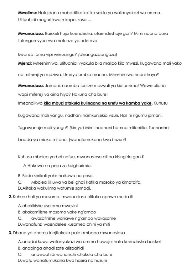 Preview page Grade-6-Kiswahili-Mid-Term-2-Exam-2024_2688_1.jpg