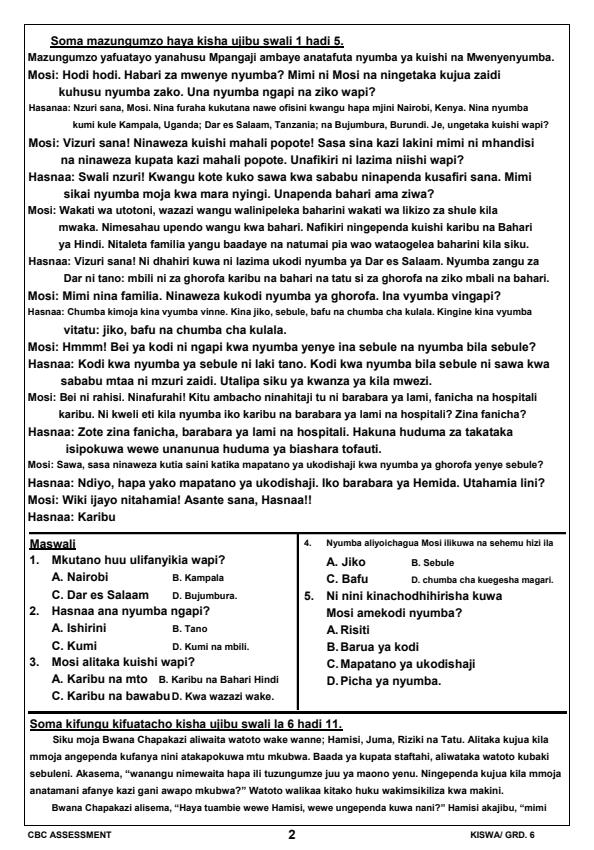 Preview page Grade-6-Kiswahili-Term-1-Opener-Exam-2025_3534_1.jpg