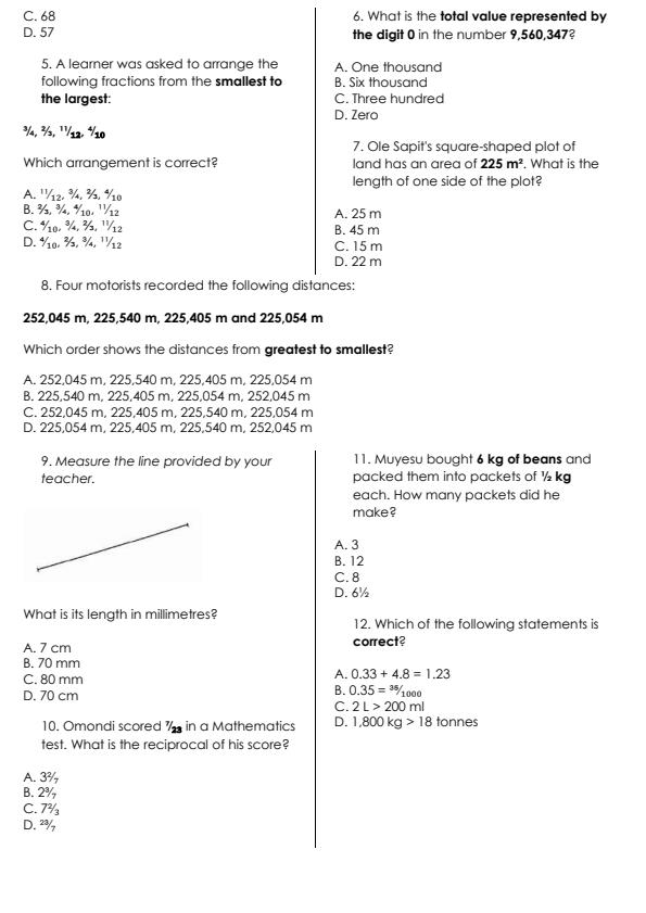 Preview page Grade-6-Mathematics-Activity-End-Term-3-Exam-2026_6880_1.jpg