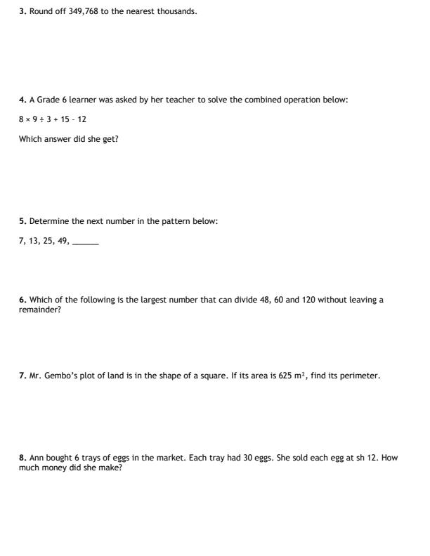 Preview page Grade-6-Mathematics-End-Term-2-Exam-2026_6076_1.jpg