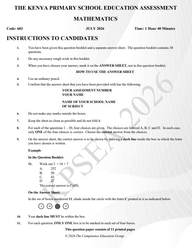 Preview page Grade-6-Mathematics-KPSEA-Prediction-Exam-2026_6360_0.jpg