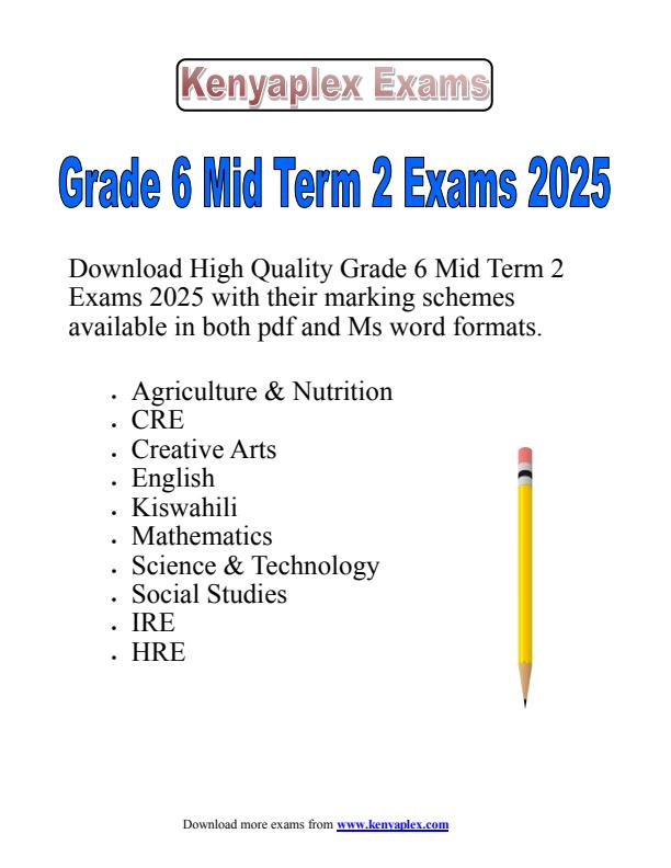 Preview page Grade-6-Mid-Term-2-Exams-2025--Set_4235_0.jpg