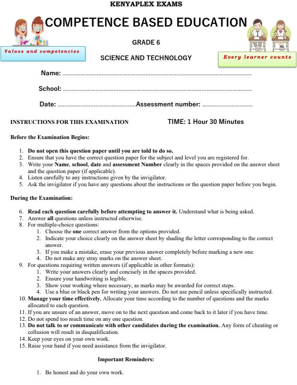 Preview page Grade-6-Science-and-Technology-End-of-Term-2-Exam-2025_4378_0.jpg